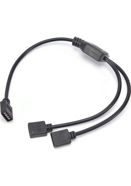 4374 Rgb Şerit 4 Pin LED Çoklayıcı Splitter Tek Kumanda 2 Çıkış
