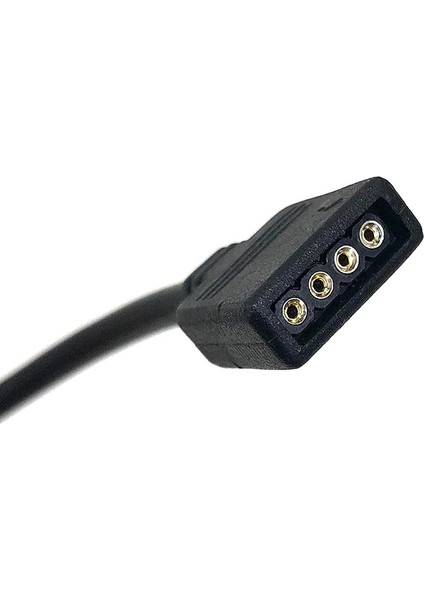 4374 Rgb Şerit 4 Pin LED Çoklayıcı Splitter Tek Kumanda 2 Çıkış