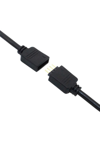 4374 Rgb Şerit 4 Pin LED Çoklayıcı Splitter Tek Kumanda 2 Çıkış