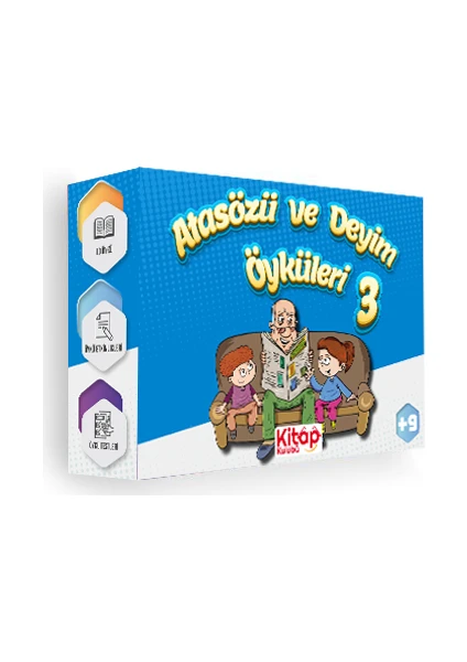 Atasözü ve Deyim Öyküleri 3. Set - 6 - 9 Yaş