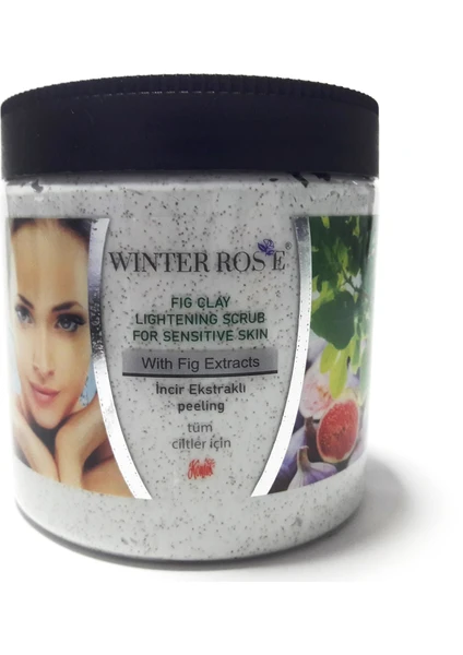 Winter Rose Tüm Ciltler Için Incir Ekstraklı Peeling 500 gr