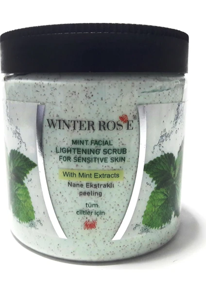 Winter Rose Tüm Ciltler Için Nane Ekstraklı Peeling 500 gr