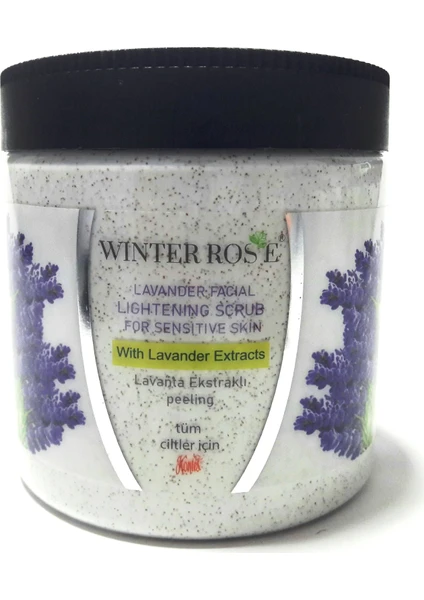 Winter Rose Tüm Ciltler Için Lavanta Ekstraklı Peeling 500 gr