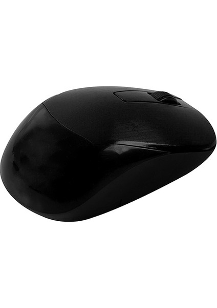 SM-834 USB Optik Kablosuz Mouse Siyah
