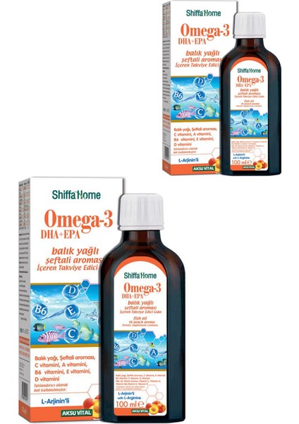 Omega 3 Epa Dha Balık Yağı Şurubu 100ML 2