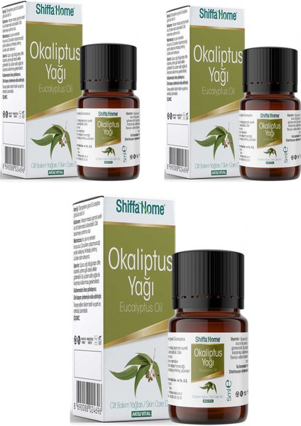 Okaliptus Yağı 5ml Cam Şişe 3