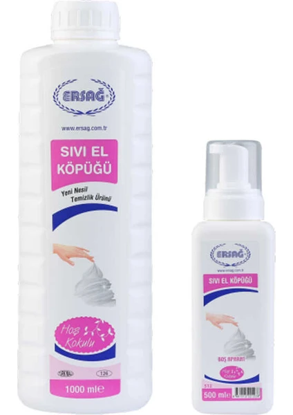 Sıvı El Köpüğü 1000 ml + Boş Aparat