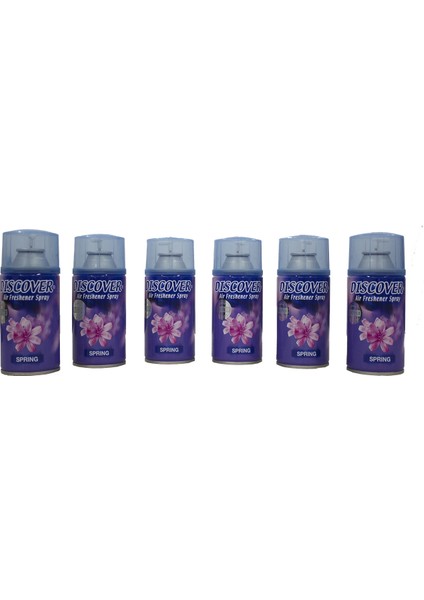 Dıscover Spring Oda Kokusu 320 ml x 6 Adet Makinaya Uyumlu Sprey