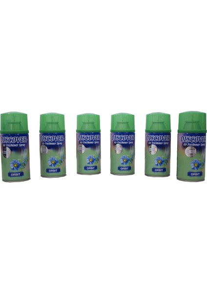 Dıscover Orbit Oda Kokusu 320 ml x 6 Adet Makinaya Uyumlu Sprey
