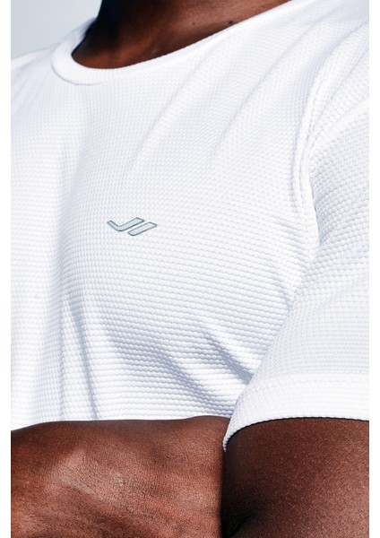 Beyaz Erkek T-Shirt 20S-1294-20N indirimleri