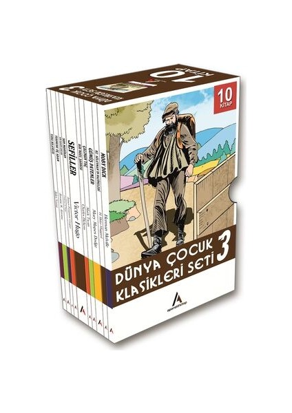 Dünya Çocuk Klasikleri 10 Kitap Set-3