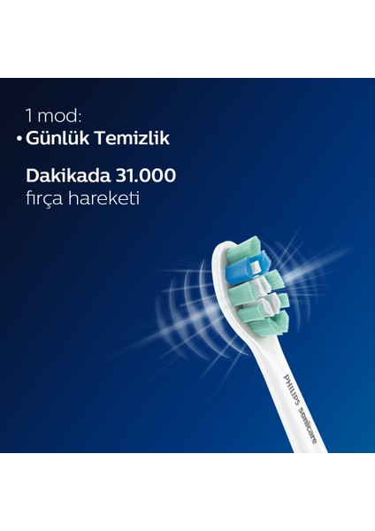 Sonicare HX3212/01 - Daily Clean 2100 Sonic Şarjlı Diş Fırçası