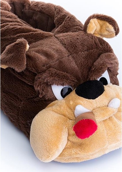 RR0506M Tw Bulldog Kahverengi Erkek Kışlık Panduf 180