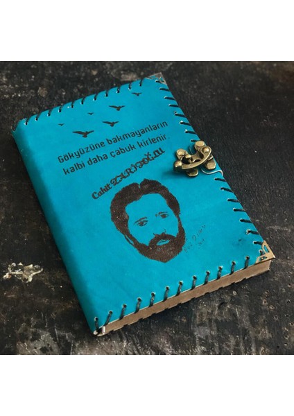 Cahit Zarifoğlu Tasarımlı Deri Defter