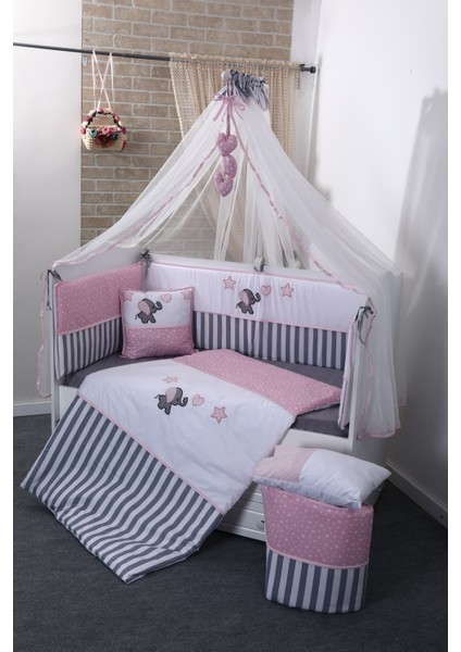 Acqua Pembe Beşik Bebek Nevresim Seti fiyatları