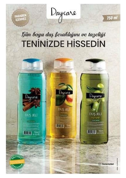 Avokadolu Duş Jeli 750 ml Parabensiz fiyatları