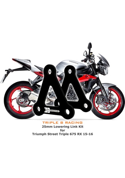 Triple B Racing 3b Racing - Triumph Street Triple 675 S/ R /rx 25 mm Alçaltma Kiti