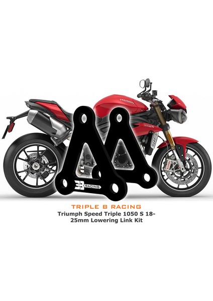 Triple B Racing 3b Racing - Triumph Speed Triple 1050 S/ Rs 25 mm Alçaltma Kiti