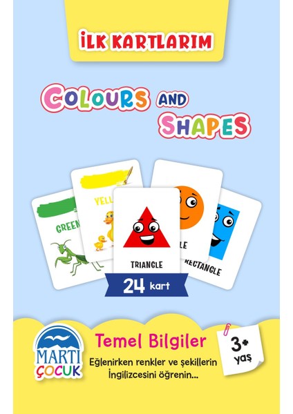 İlk Kartlarım – Colours And Shapes - Ekrem Altıntepe