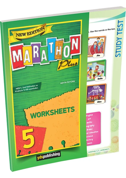 Ydspublishing Yayınları New Edition Marathon Plus Grade 5 Worksheets