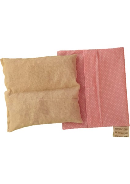 Bebek Kiraz Çekirdekli Mini Kare Yastık - Pembe fiyatları