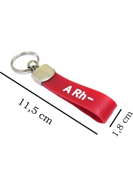 A Rh - Kan Grubu Silikon Kauçuktan Anahtarlık 1 Adet modelleri