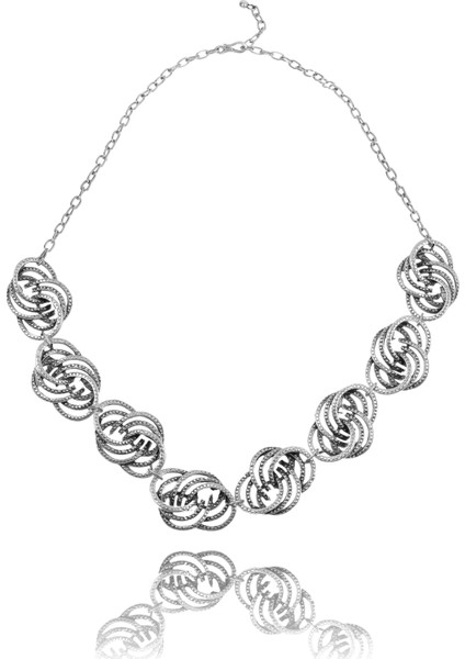 Kadın Antik Gümüş Kaplama Otantik Kolye indirimleri