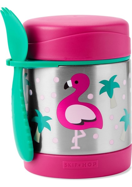 Paslanmaz Çelik Termos - Flamingo
