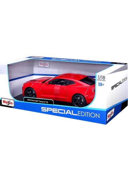 2016 Chevrolet Camaro Ss 1:18 Kırmızı Model Araba