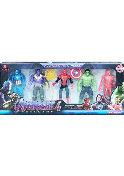 Avengers 5 Figürlü Kutulu Set 2155