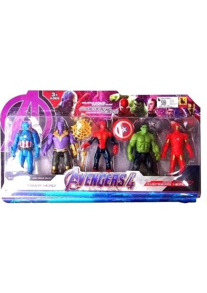 Avengers 5 Figürlü Kartela Set 2158