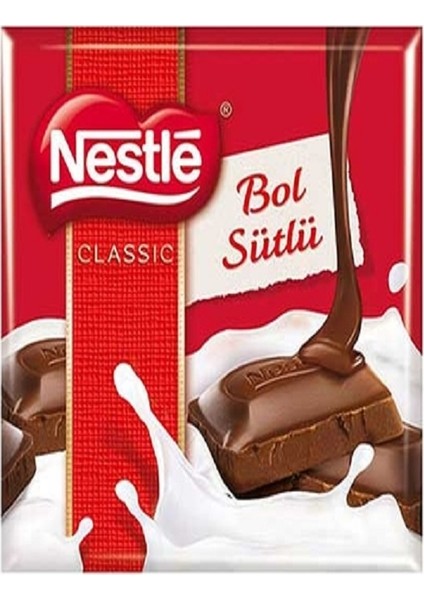Bol Sütlü Çikolata 60 gr x 6'lı