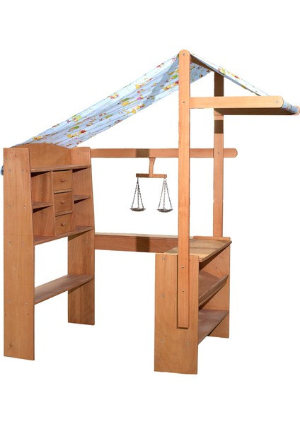 Ens Kids Montessori Ahşap Market