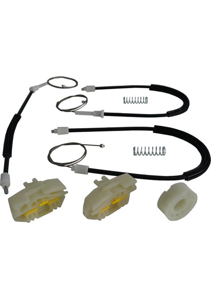 Seat Leon MK2 1P 1P1 2005-2012 5-Kapı HB 1P0837461A İçin Elektrikli Ön Sol Kapı Cam Kriko Tamir Seti fırsatları