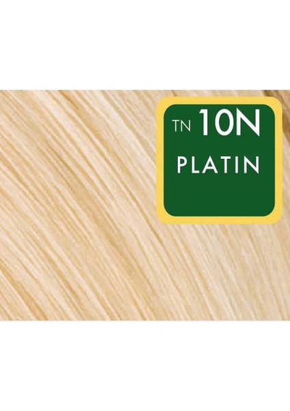 Natural Colors 10N Platin Organik Saç Boyası