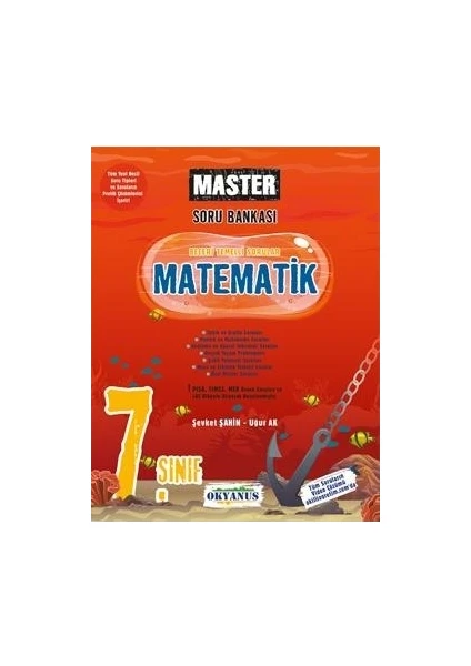 Okyanus Yayınları 7. Sınıf Master Matematik Soru Bankası