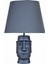 Modern Dizayn Moai Abajur Cobalt Lacivert 1