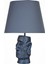 Modern Dizayn Moai Abajur Cobalt Lacivert 2