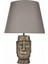 Modern Dizayn Moai Abajur Gold Antrasit 1