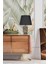 Modern Dizayn Moai Abajur Gold Siyah 4