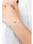Yassı Bileklik Italyan Gümüş Renk Bileklik 1