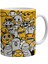 Yellow Happy Tasarım Kupa Bardak 1