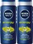 Men Energy Duş Jeli 3'ü 1 Arada Ferahlatıcı 500 ml x2 Erkekler İçin 1