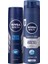 Men Fresh Active Erkek Sprey Deodorant 150 ml + Nivea Men Protect&Care Koruyucu Tıraş Jeli 200 ml 1