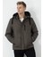 Çıkarılabilir Kapüşonlu Ekstra Slim Fit Mont Erkek Mont 556B5050 1