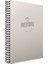 Pastoral Spiralli Pp Kapak 72 Yaprak A4 Kareli Defter Pastel Gri 2