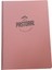 Pastoral Spiralli Pp Kapak 96 Yaprak A4 Kareli Defter Pastel Pembe 1