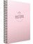 Pastoral Spiralli Plastik Kapak Defter A4 72 Yaprak Çizgili 3241 Açık Pembe 1