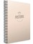 Pastoral Spiralli Plastik Kapak Defter A4 96 Yaprak Çizgili 3244 Pastel Krem 1