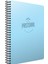 Pastoral Spiralli Plastik Kapak Defter 17 x 24 cm 72 Yaprak Çizgili 3251 Turkuaz 1